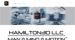 Desktop Screenshot of hamilton3d.com