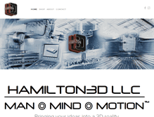 Tablet Screenshot of hamilton3d.com